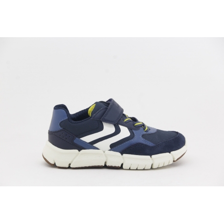Tenis Geox Flexyper com velcro e elásticos